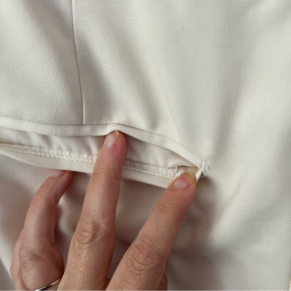 Club Monaco Enamel Ring Pant White/Cream Size 10 - Picture 13 of 16